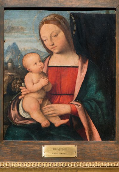 マドンナと子供、1510-1520 作： Niccolò Pisano