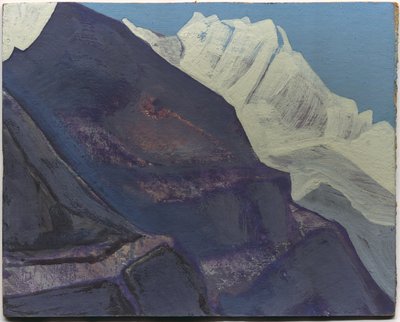 山、研究、1933 作： Nicholas Roerich