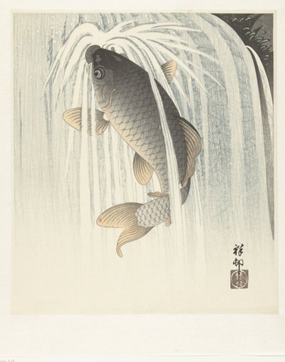 鯉 作： Ohara Koson