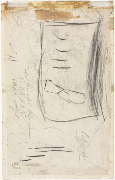 セザンヌ夫人のスケッチ、188184。 作： Paul Cézanne