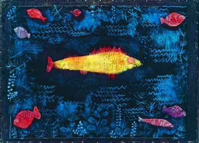 金魚 作： Paul Klee