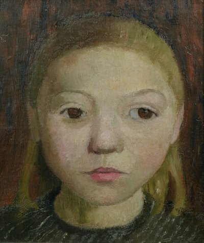 少女の頭 作： Paula Modersohn Becker