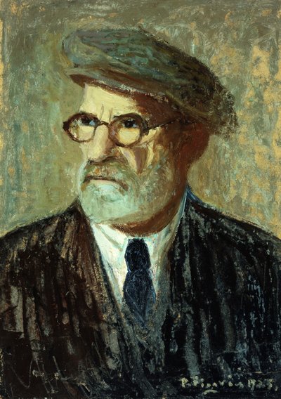 自画像;自画像 作： Pedro Figari