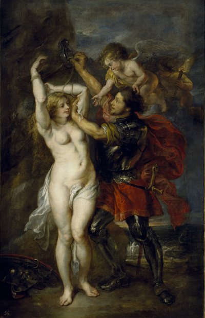 アンドロメダはペルセウスによって解放されました、1641-1642 作： Peter Paul Rubens