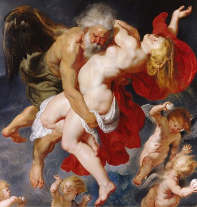 ボレアス拉致オリシア、c。 1615年。 作： Peter Paul Rubens