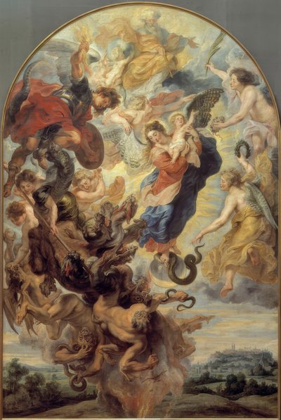 終末論的な女性 作： Peter Paul Rubens