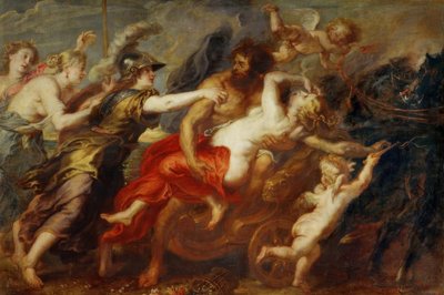 プロセルピナの強盗 作： Peter Paul Rubens