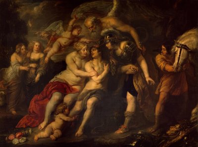 岐路に立つヘラクレス 作： Peter Paul Rubens