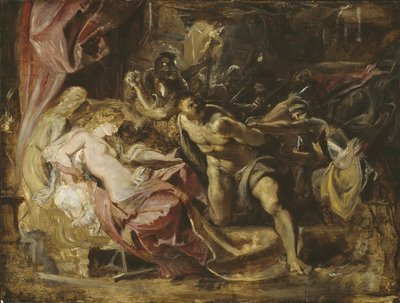 サムソンの捕獲、1609-10 作： Peter Paul Rubens