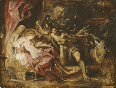 サムソンの捕獲、160910。 作： Peter Paul Rubens