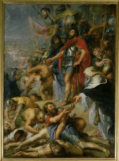 ユダ・マカベウスの勝利、1635 作： Peter Paul Rubens