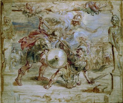 ヘクターの死、1630-1635 作： Peter Paul Rubens