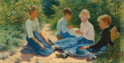 Chatterboxes、1886 作： Philip Wilson Steer