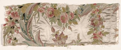 Coverlet Fragment、c。 1760-1770。 作： Philippe de Lasalle