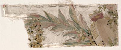 Coverlet Fragment、c。 1760-1770。 作： Philippe de Lasalle