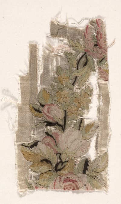 Coverlet Fragment、c。 1760-1770。 作： Philippe de Lasalle