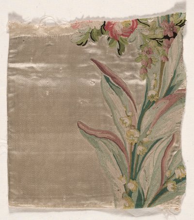 Coverlet Fragment、c。 1760-1770。 作： Philippe de Lasalle