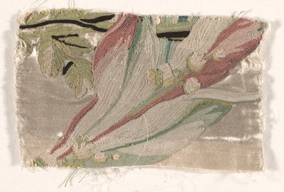 Coverlet Fragment、c。 1760-1770。 作： Philippe de Lasalle