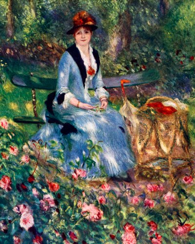 バラで、1882年、1929年 作： Pierre Auguste Renoir