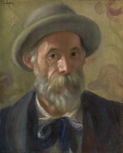 自画像、1899 作： Pierre Auguste Renoir