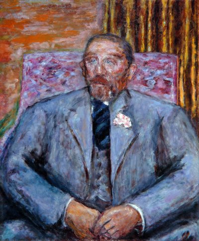 ムッシュ・モンテューの肖像 作： Pierre Bonnard