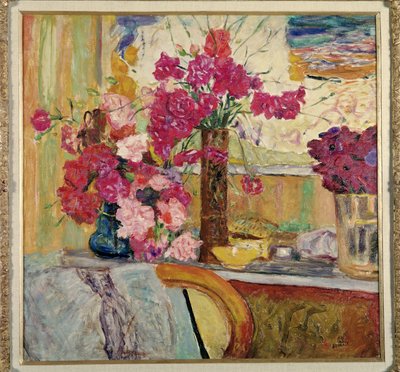 3つのブーケ 作： Pierre Bonnard