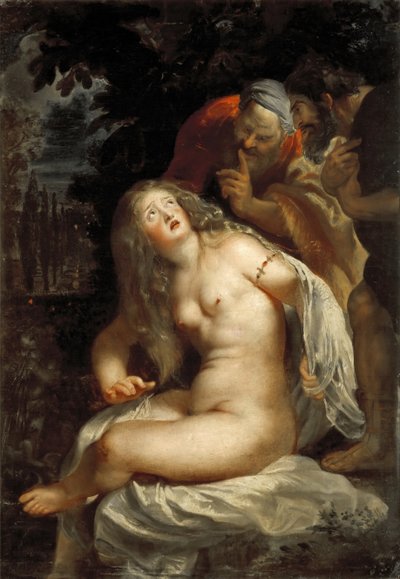 スザンナと長老、1607-1608。 作： Peter Paul Rubens