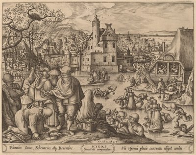 冬 作： Pieter van der Heyden after Hans Bol