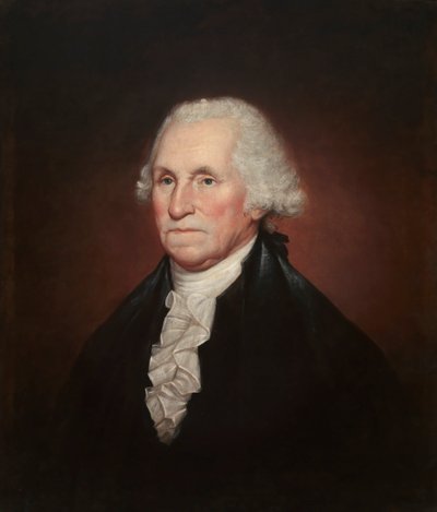 ジョージ・ワシントン、1795年。 作： Rembrandt Peale