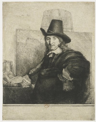 ヤン・アセリン、画家 作： Rembrandt van Rijn