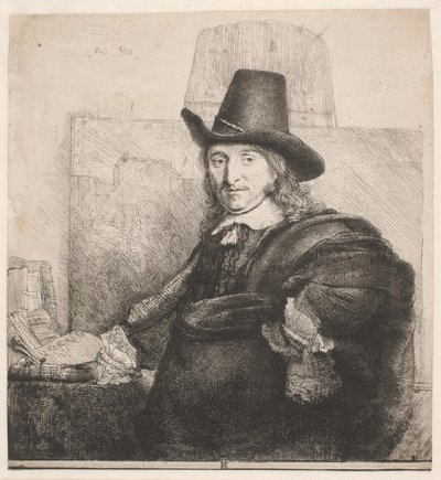 ヤン・アセリン、画家 作： Rembrandt van Rijn