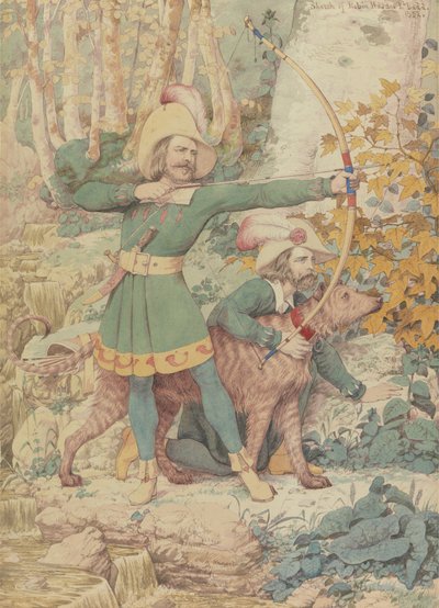 Luonnos Robin Hoodista 作： Richard Dadd