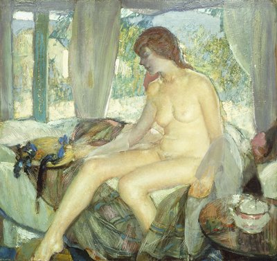 朝の熟考 作： Richard Emil Miller