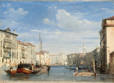 大運河、18261827。 作： Richard Parkes Bonington