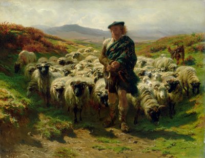 ハイランドシェパード、1859 作： Rosa Bonheur