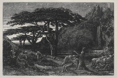 サイプレス グローブ 作： Samuel Palmer