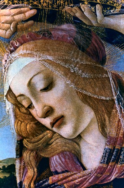 マグニフィカディテールのマドンナ、1482年 作： Sandro Botticelli