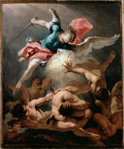 The Fall of the Rebel Angels 作： Sebastiano Ricci