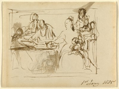 家族グループ 作： Sir David Wilkie