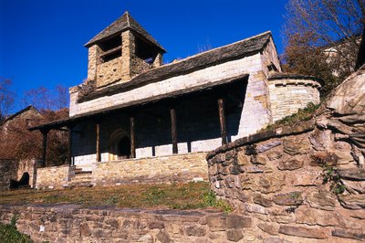 スペイン、フスタニアの聖サドゥルニ教会 作： Spanish School