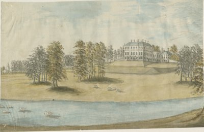 パトシュルハウス：水彩画、ND [1790年代] 作： Stebbing Shaw