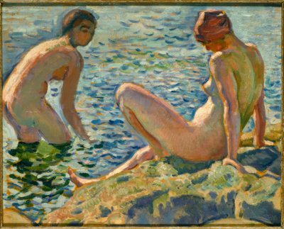 The Bathers 作： Théo van Rysselberghe