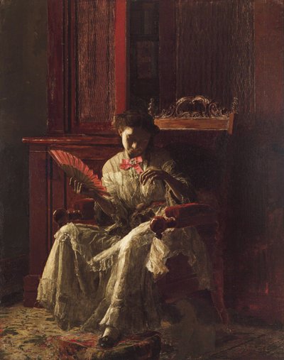 カトリン、1872 作： Thomas Eakins