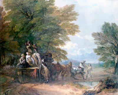 不明な画像 作： Thomas Gainsborough