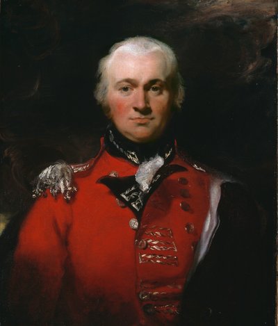 ロバート・ブラウンリッグ中将、1810年頃 作： Thomas Lawrence