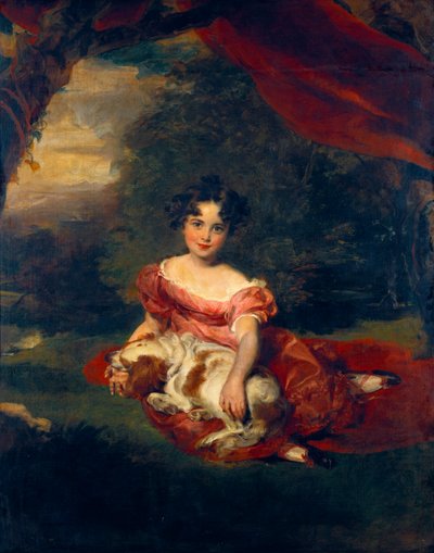 ミス・ジュリア・ベアトリス・ピールの肖像 作： Thomas Lawrence