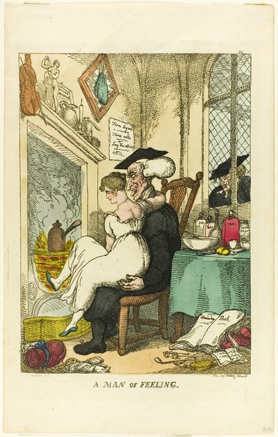 感情の男 作： Thomas Rowlandson