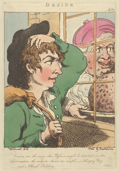 欲望, 1800., 1800. 作： Thomas Rowlandson