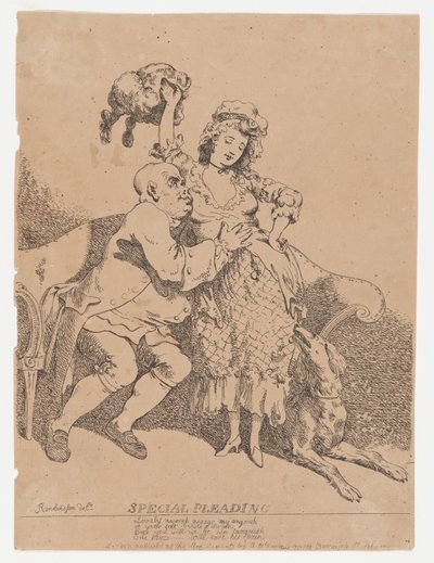 特別嘆願、[1780 年 3 月]、[1780 年 3 月]。 作： Thomas Rowlandson