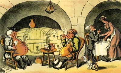 セラーカルテット」とは 作： Thomas Rowlandson